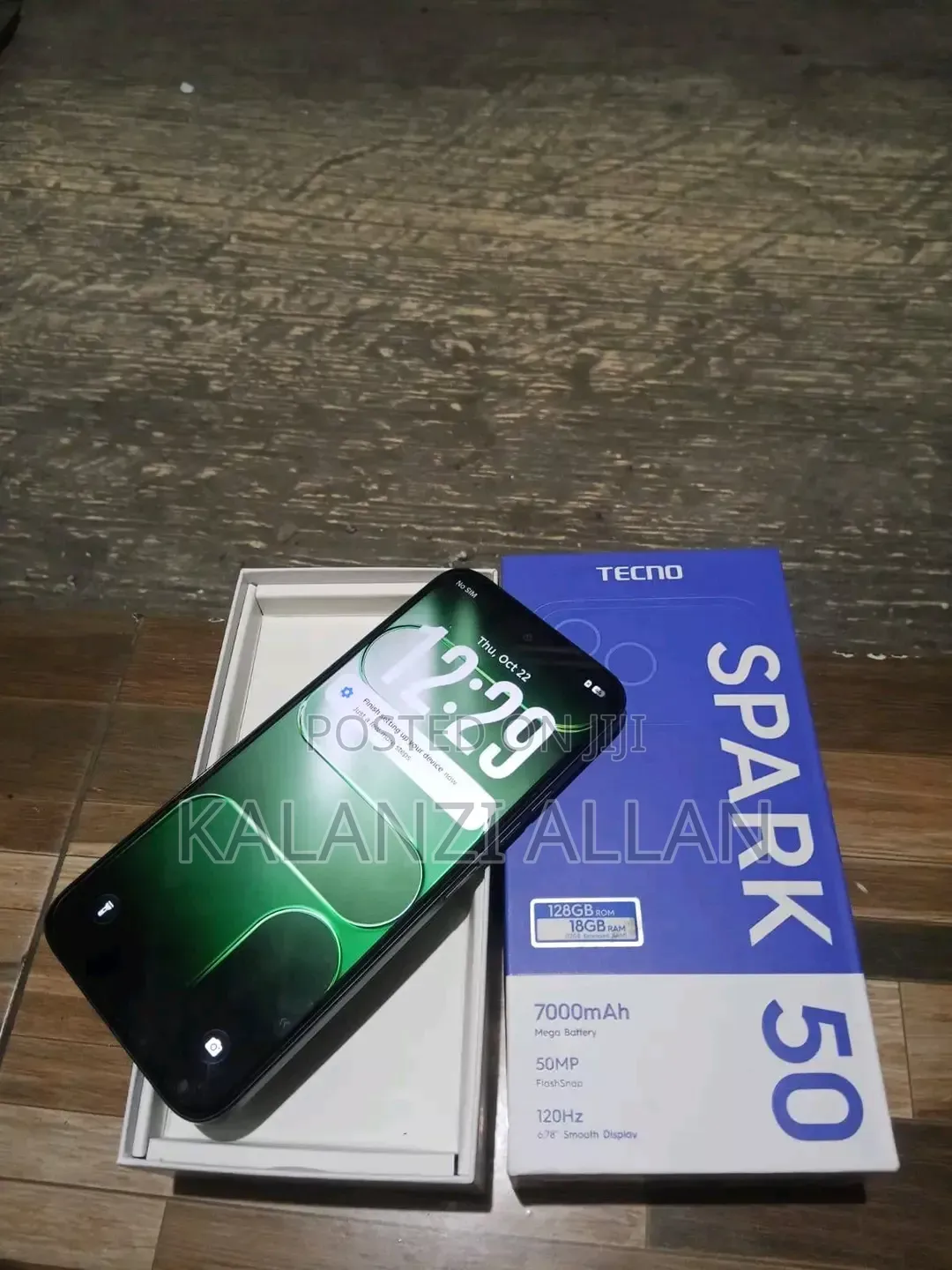 New Tecno Spark 50 128 GB Blue