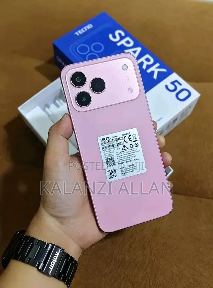 New Tecno Spark 50 128 GB Pink