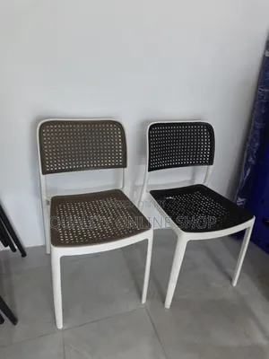 2pcs Comb Plastic Chairs Plastic Chairs