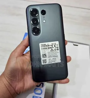 New Tecno Camon 50 Pro 256 GB Black