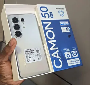 New Tecno Camon 50 Pro 256 GB Silver