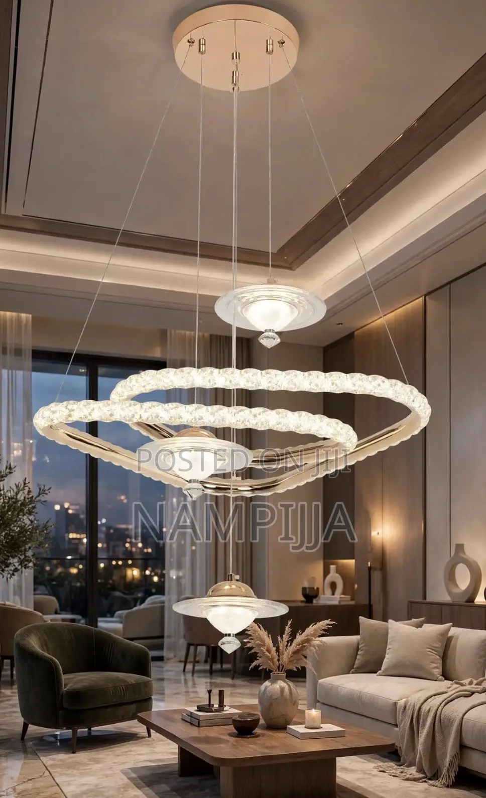 Led Chandelier Light 3colors