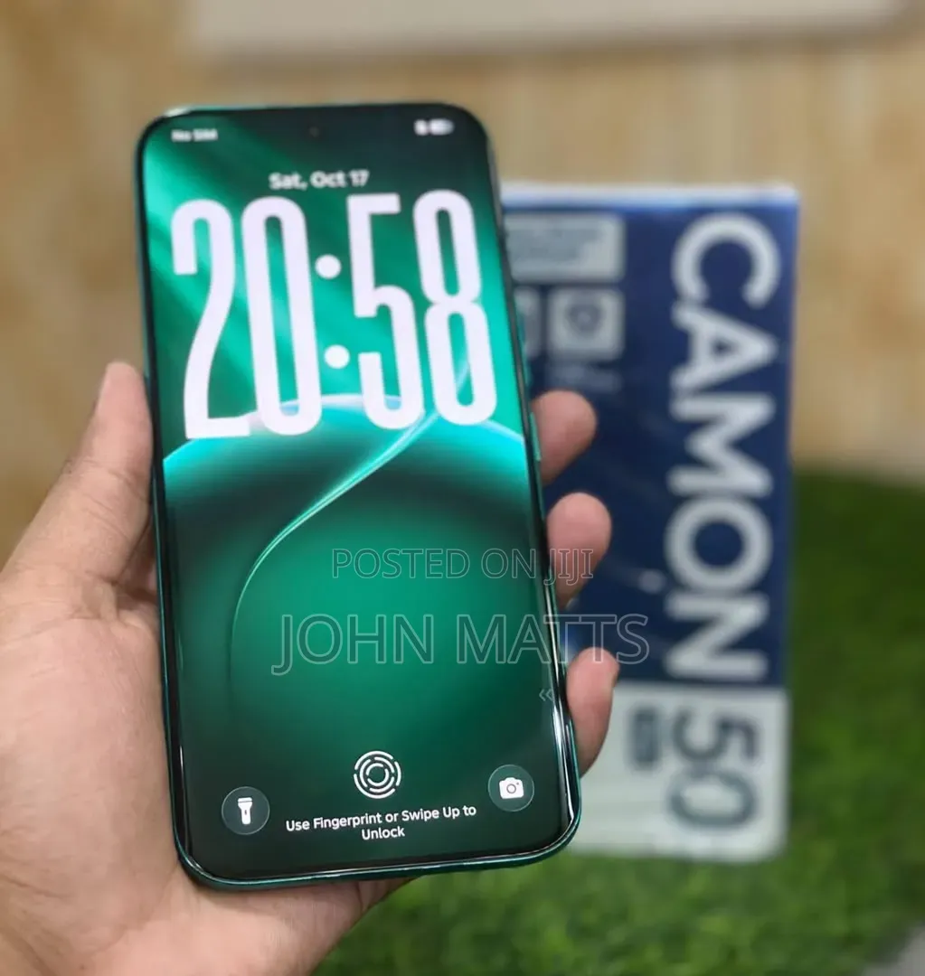 New Tecno Camon 50 Pro 256 GB Black