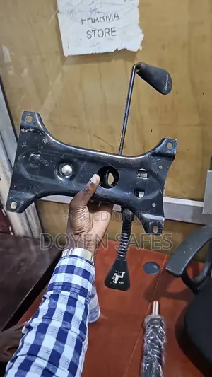 Office Chair Pump and Metal Plate