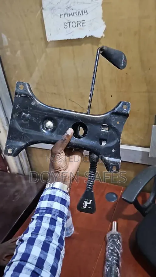 Office Chair Pump and Metal Plate