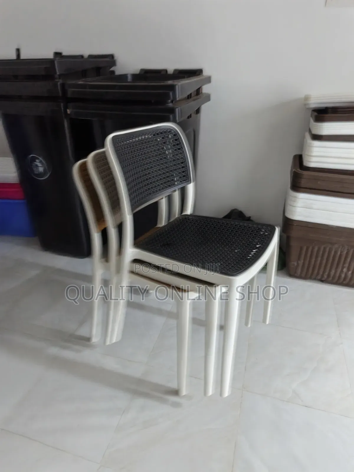 3pcs Plastic Chairs Plastic Chairs for Outdoor Dining