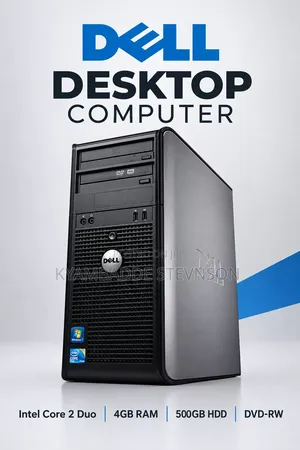 Desktop Computer Dell OptiPlex 380 4GB Intel Core 2 Duo HDD 500GB