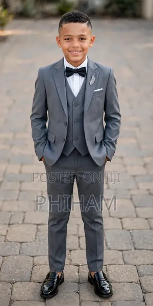 Kids/Boys Suit( Gray Colour)