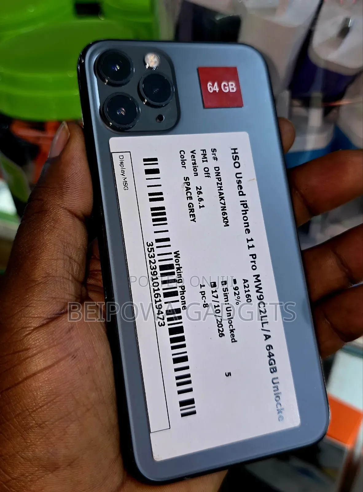 Apple iPhone 11 Pro 64 GB Gray