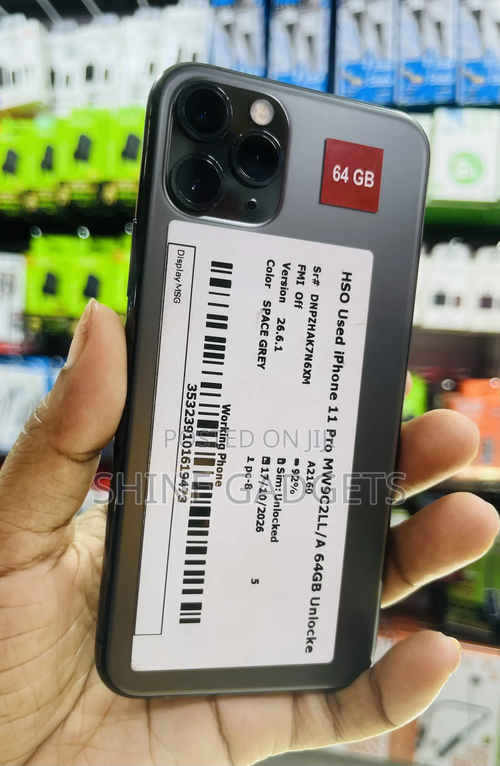 Apple iPhone 11 Pro 64 GB Black