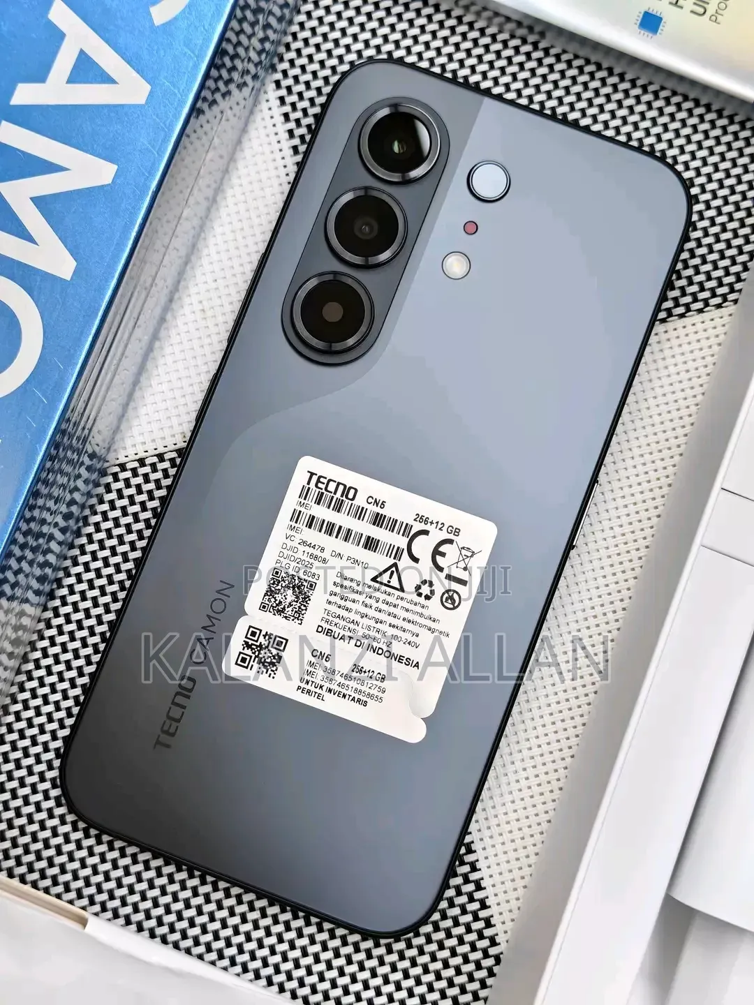 New Tecno Camon 50 256 GB Black