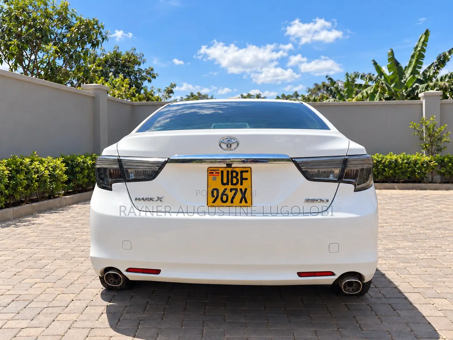 Toyota Mark X 2.5 RWD 2013 White
