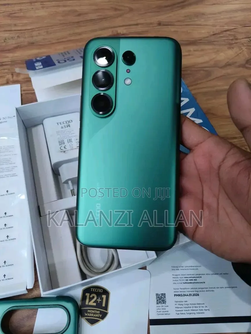 New Tecno Camon 50 Pro 256 GB Green