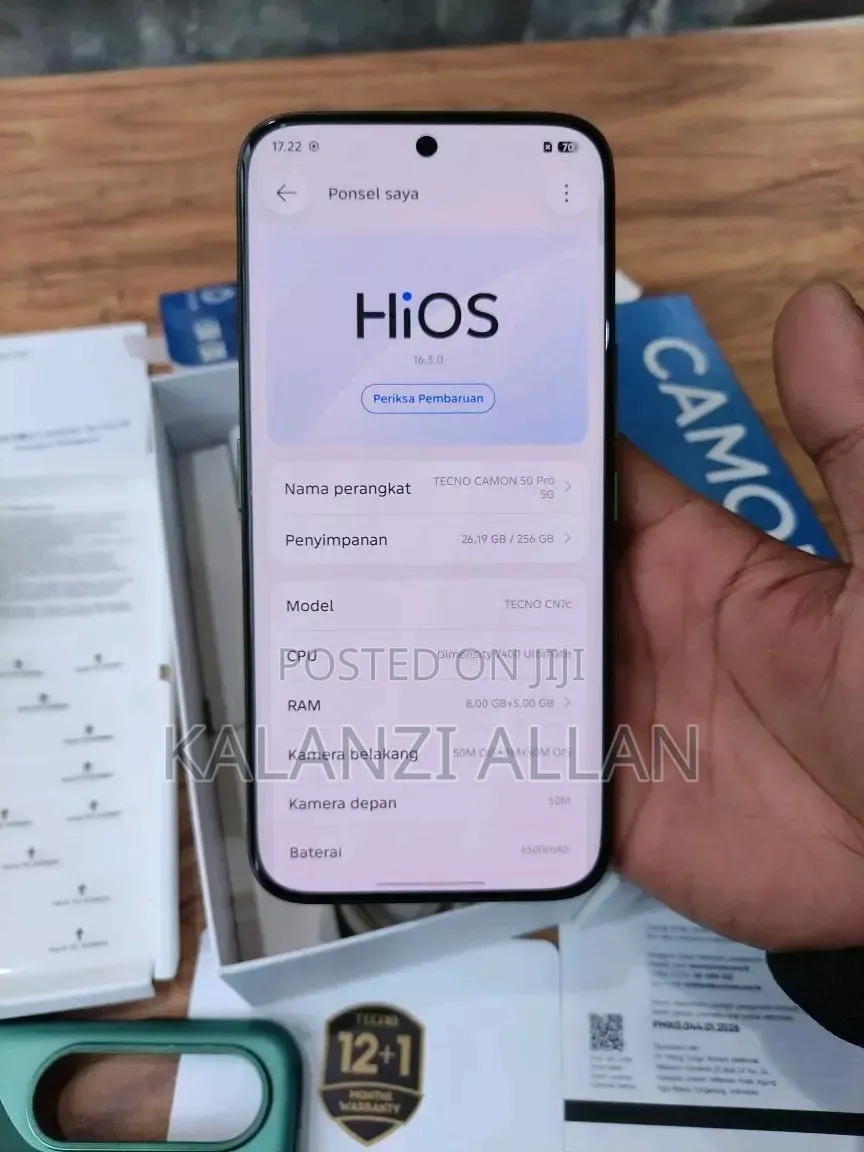 New Tecno Camon 50 Pro 256 GB Green