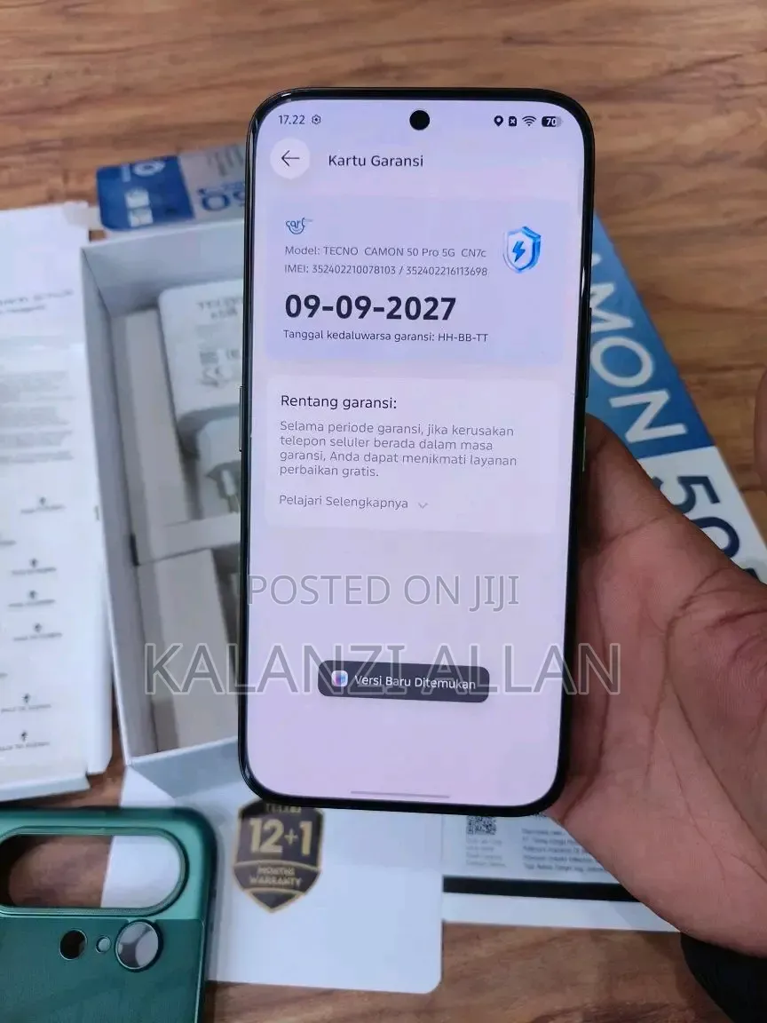 New Tecno Camon 50 Pro 256 GB Green