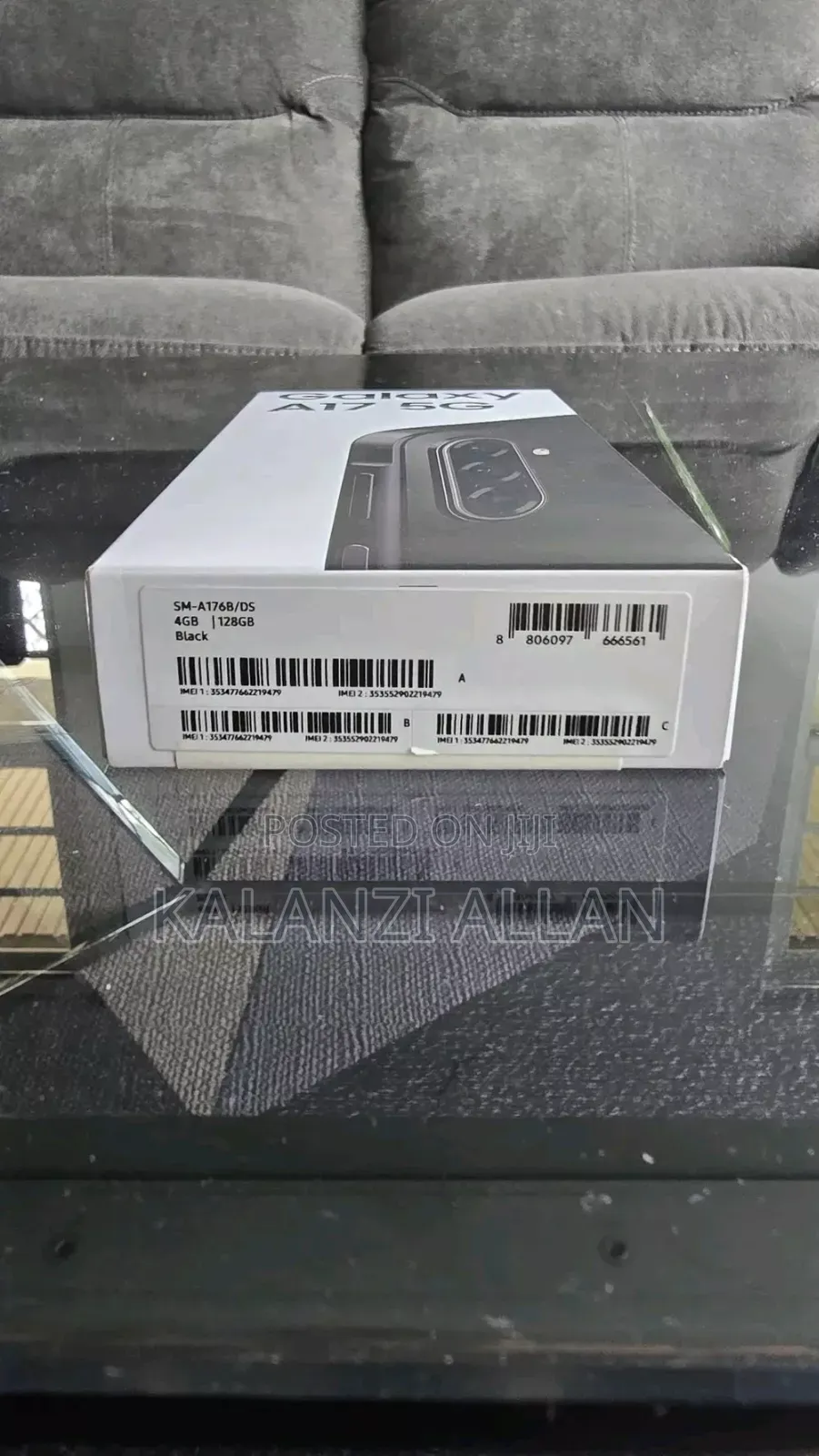 New Samsung Galaxy A17 5G 256 GB Black