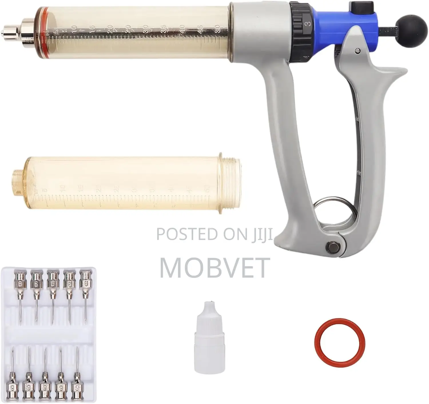 25ml Automatic Revolver Veterinary Syringe With Spare Barrel
