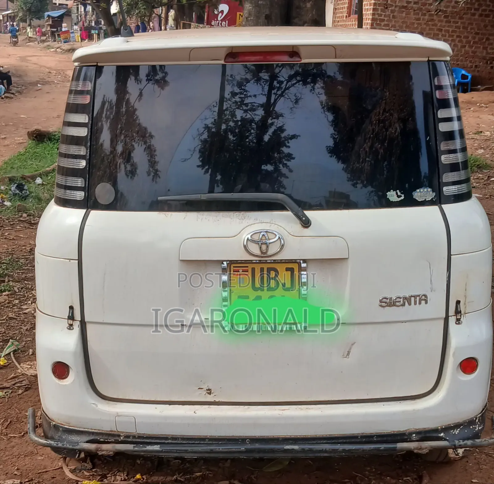 Toyota Sienta 1.5 FWD 2007 White