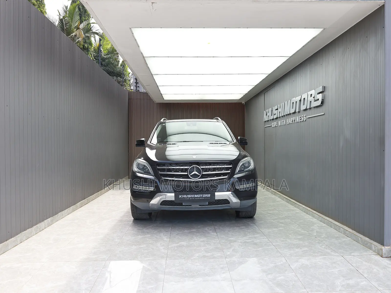 Mercedes-Benz M Class 2013 Blue