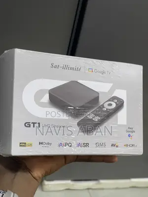 RockTek GT1 UHD Streamer, a Certified 4K Google TV Box