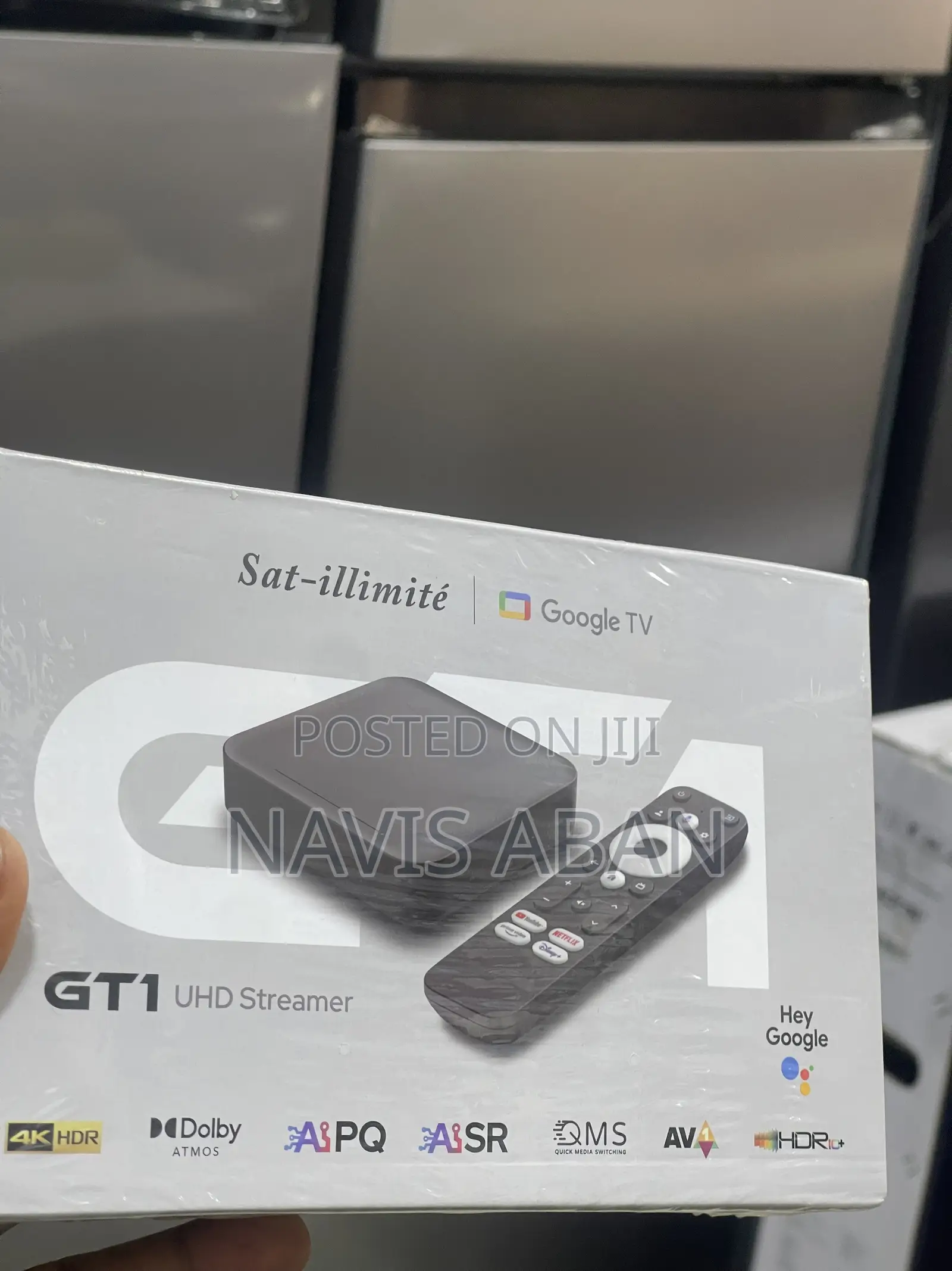 RockTek GT1 UHD Streamer, a Certified 4K Google TV Box
