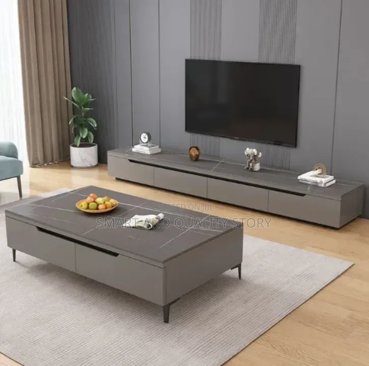 TV Stands and Center Table/Burleson Wall TV Stands in Any Colors
