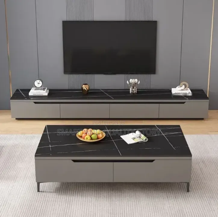 TV Stands and Center Table/Burleson Wall TV Stands in Any Colors