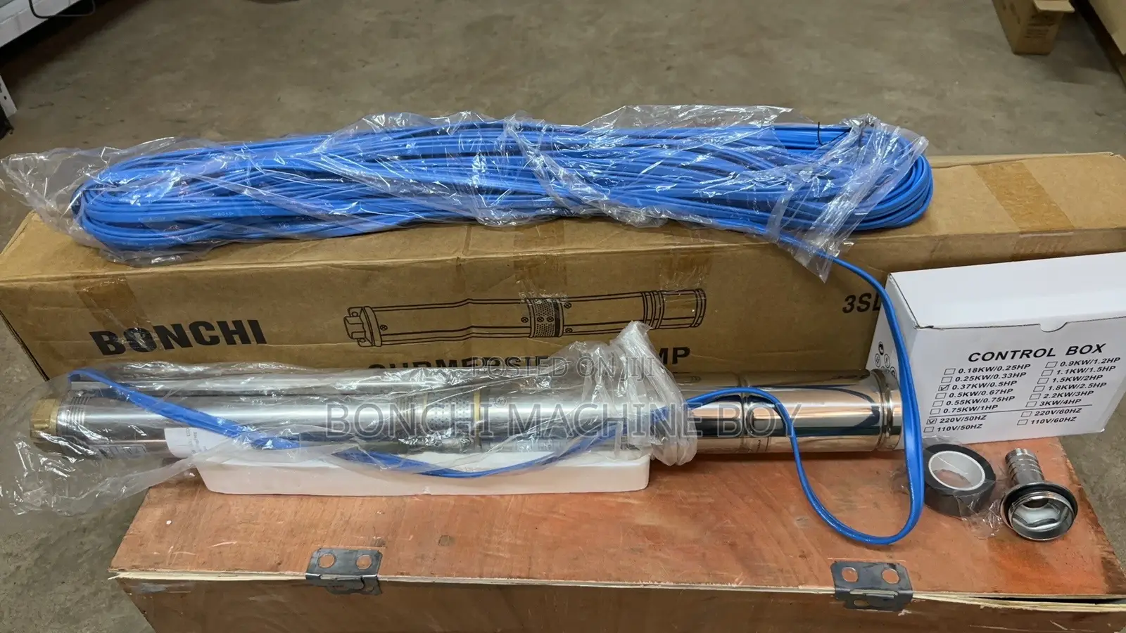 Bonchi 42m Deep Well Submersible Pump