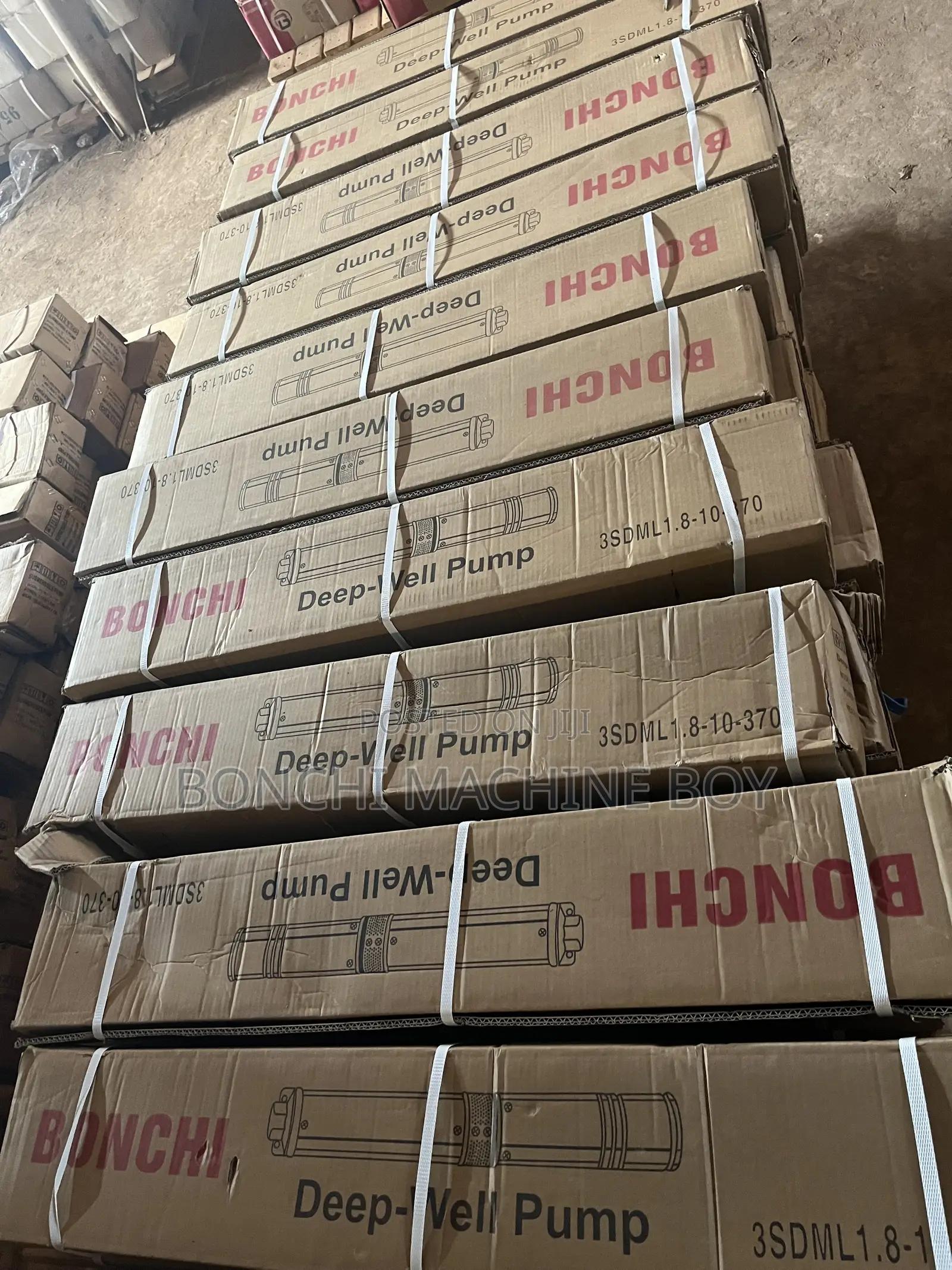 Bonchi 42m Deep Well Submersible Pump