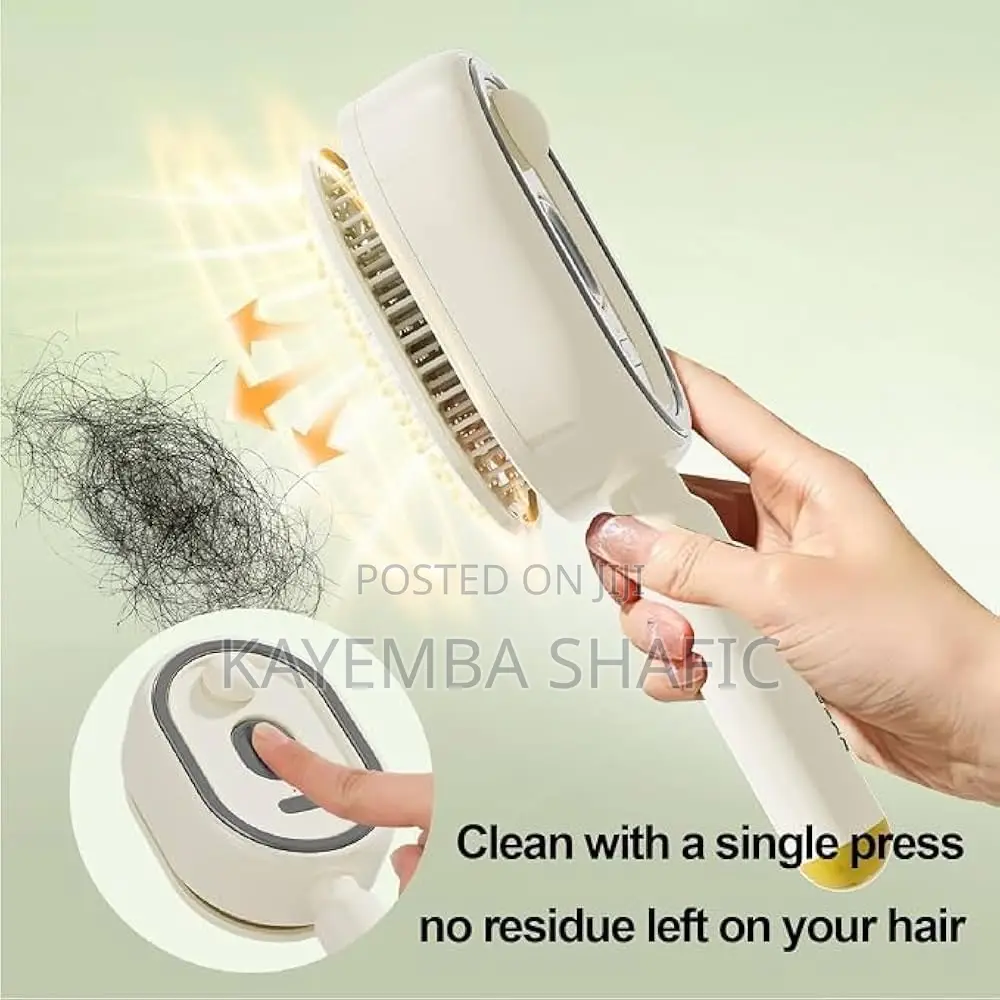 Electric Spray Retractable Air Cushion Comb & Scalp Massager