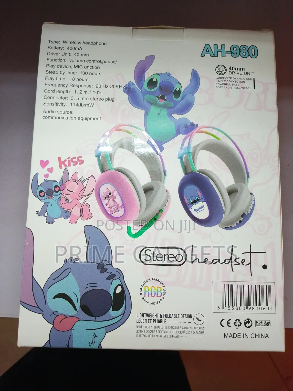 AH-980 Headphones
