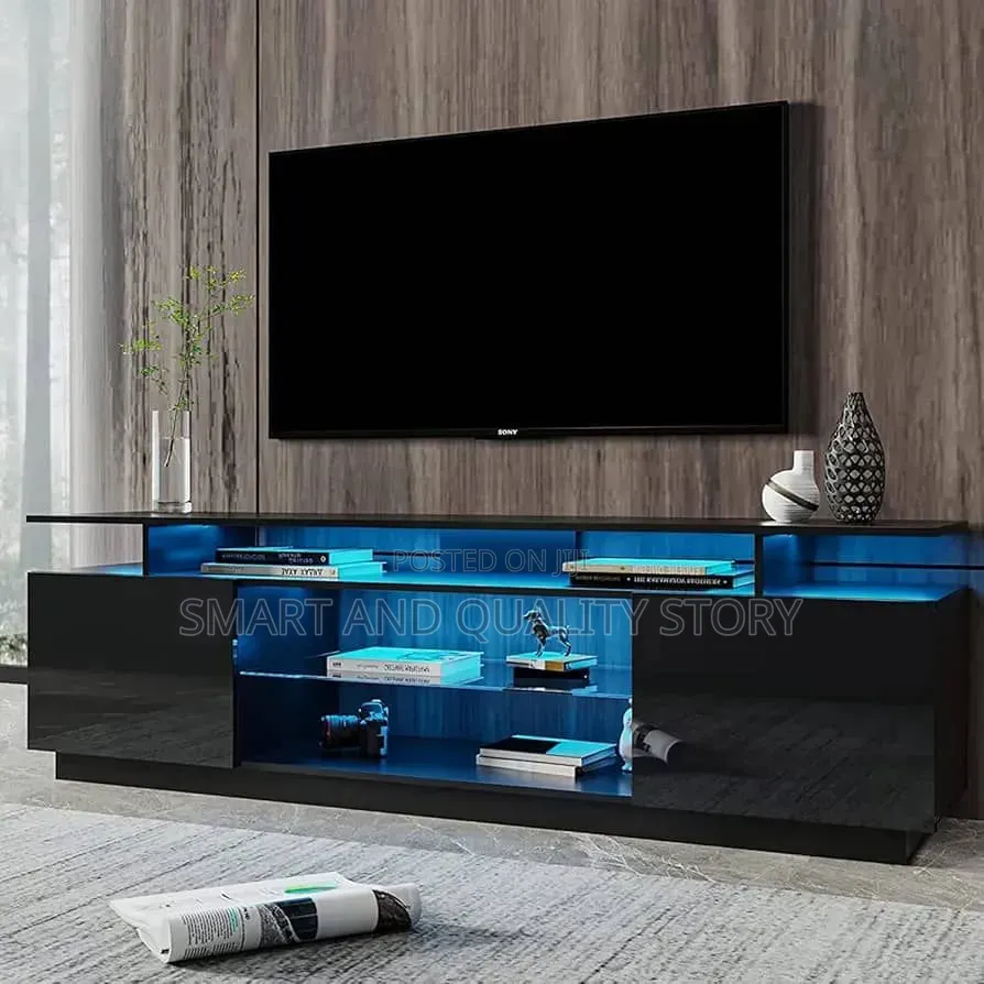 Wooden TV Stand With 2 Cabinet /TV Table Executive