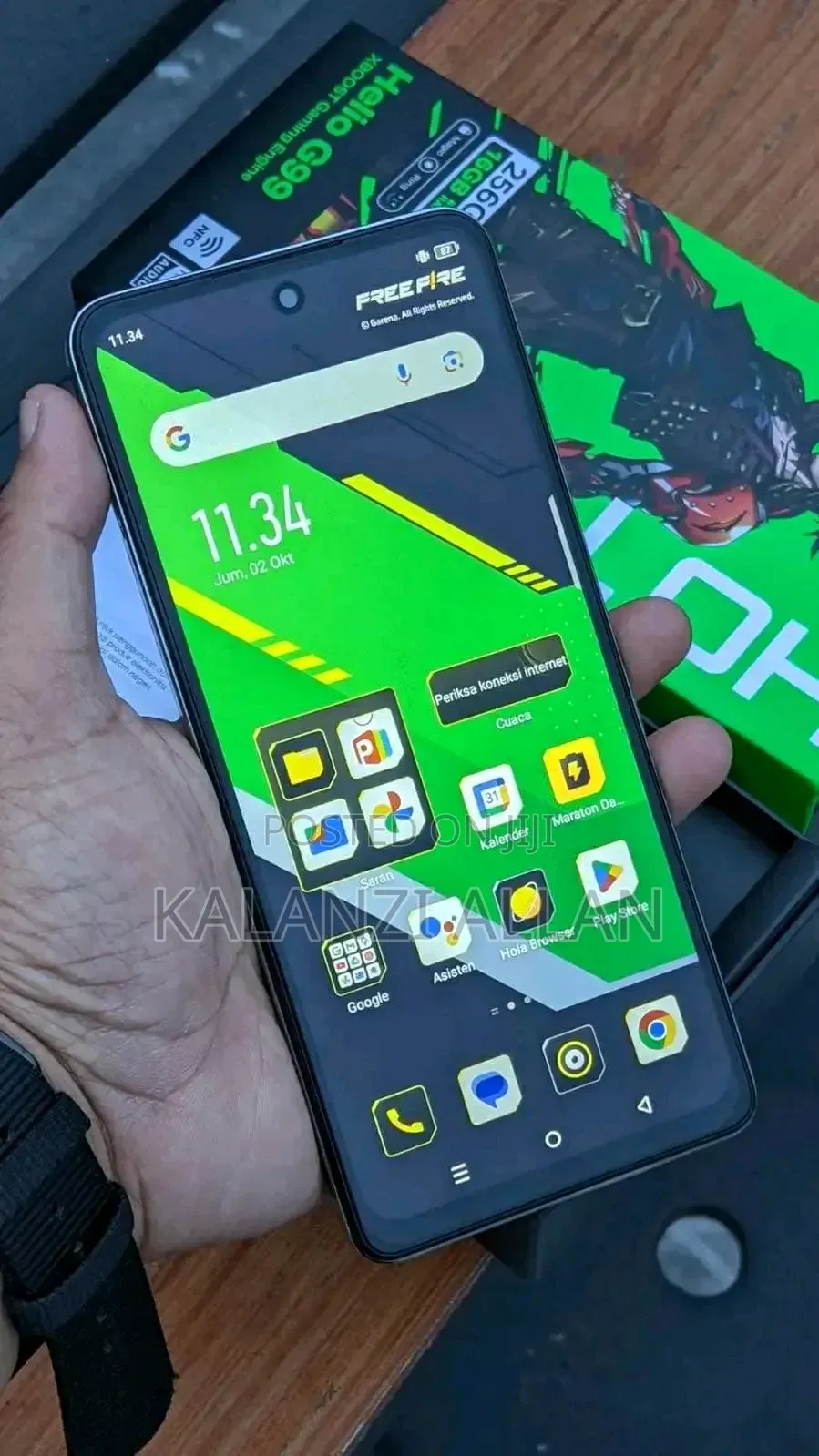 New Infinix Hot 40 Pro 256 GB Black