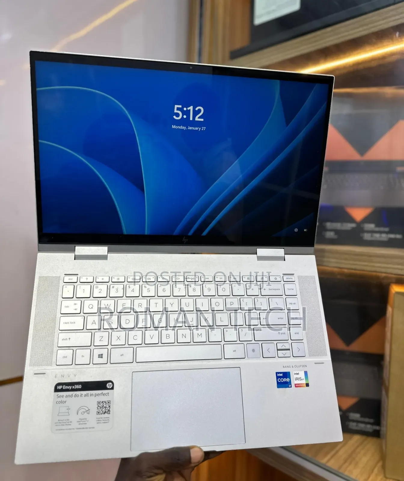 New Laptop HP Envy x360 15-cp0013nr 16GB Intel Core i7 SSD 512GB