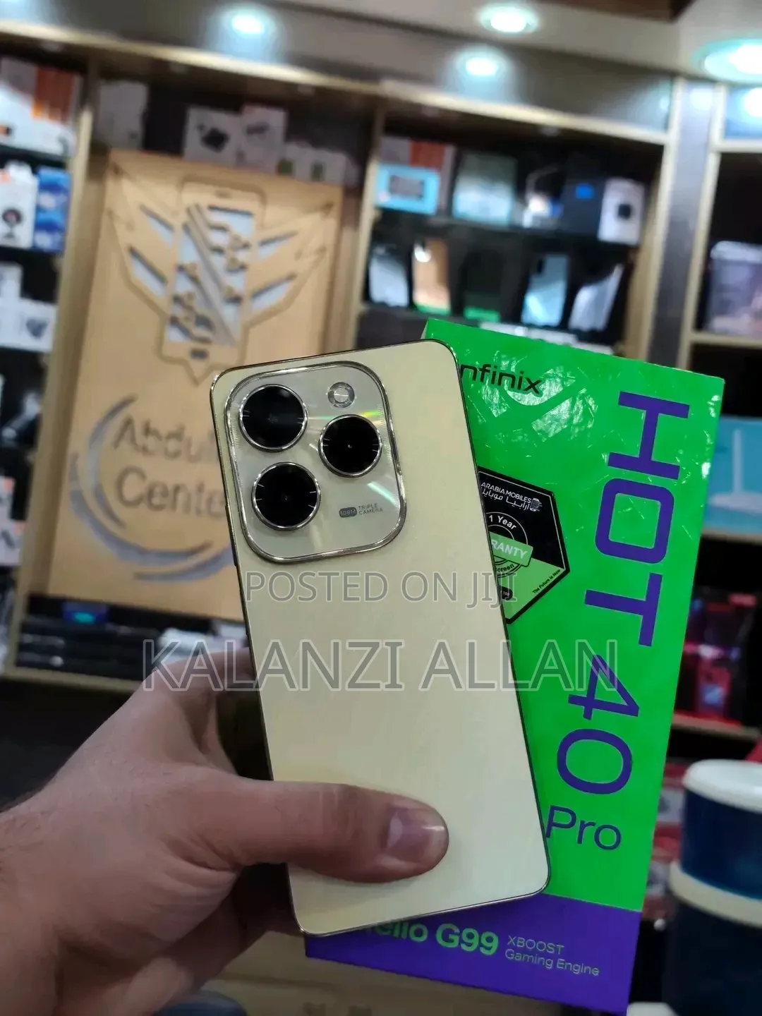 New Infinix Hot 40 Pro 256 GB Gold