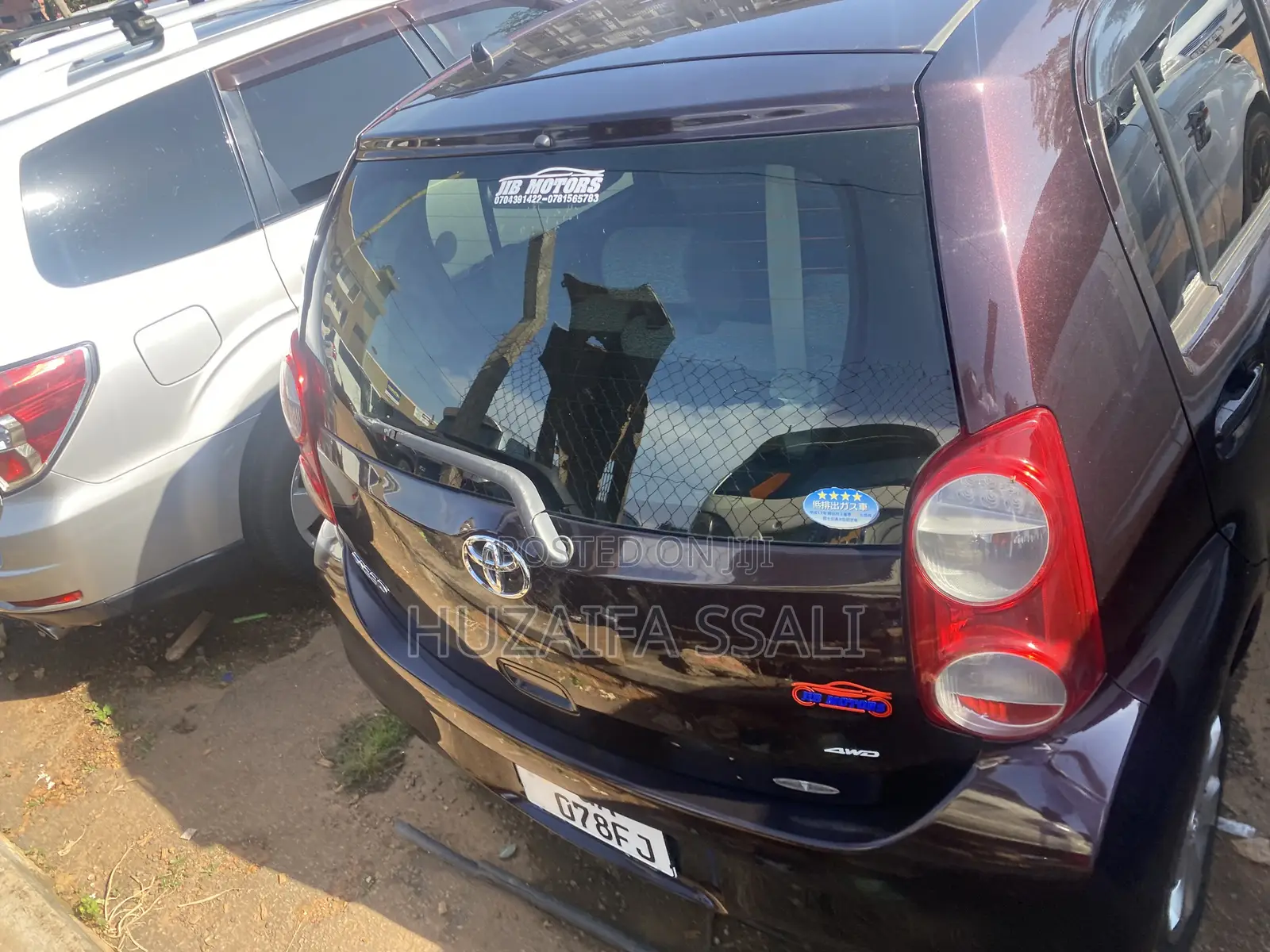 Toyota Passo 2025 Maroon