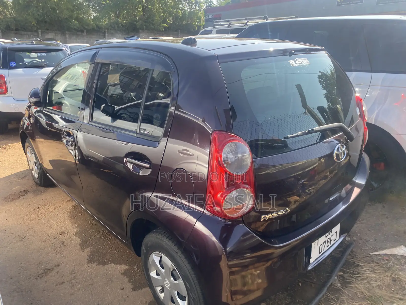 Toyota Passo 2025 Maroon