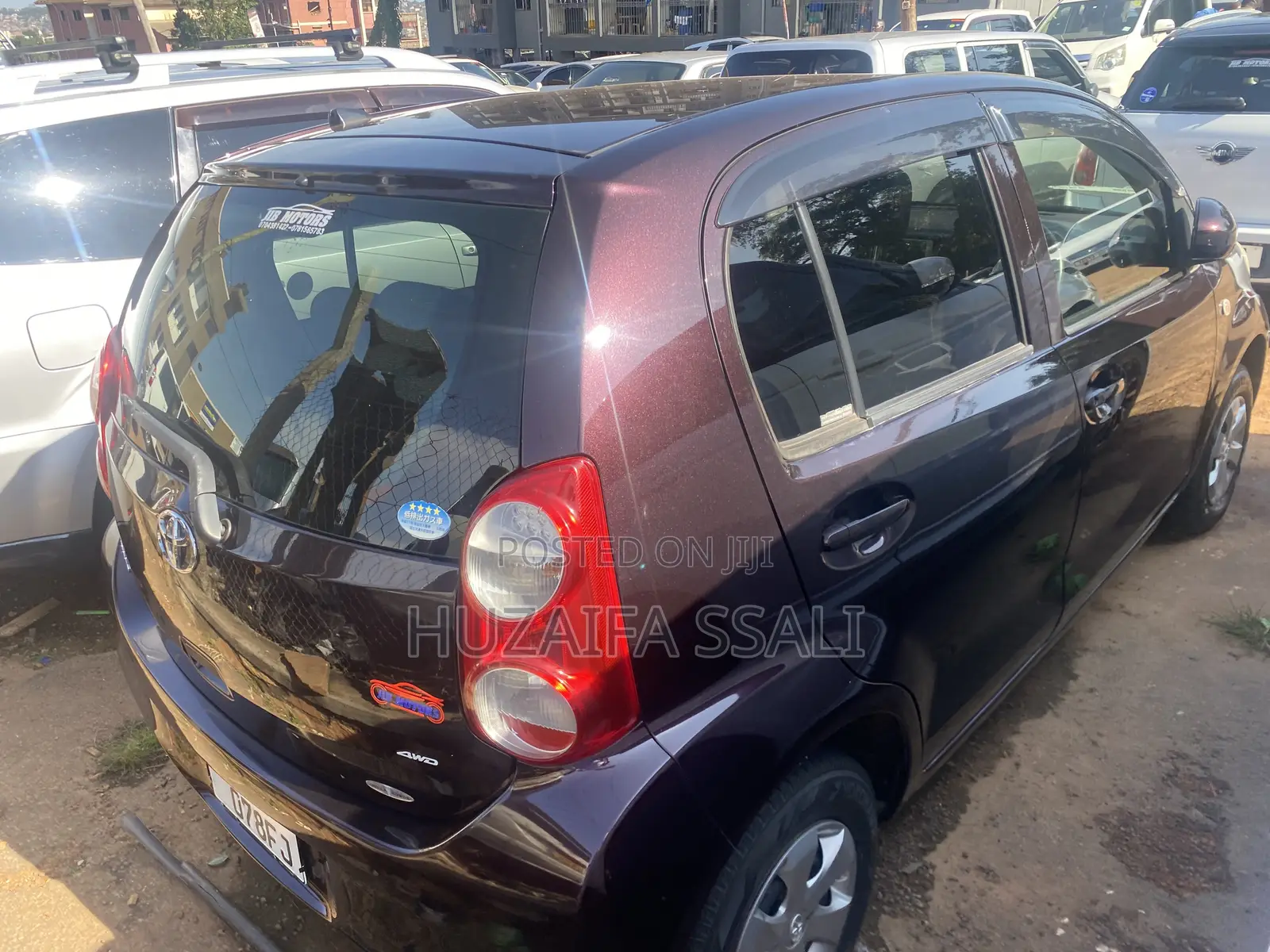 Toyota Passo 2025 Maroon