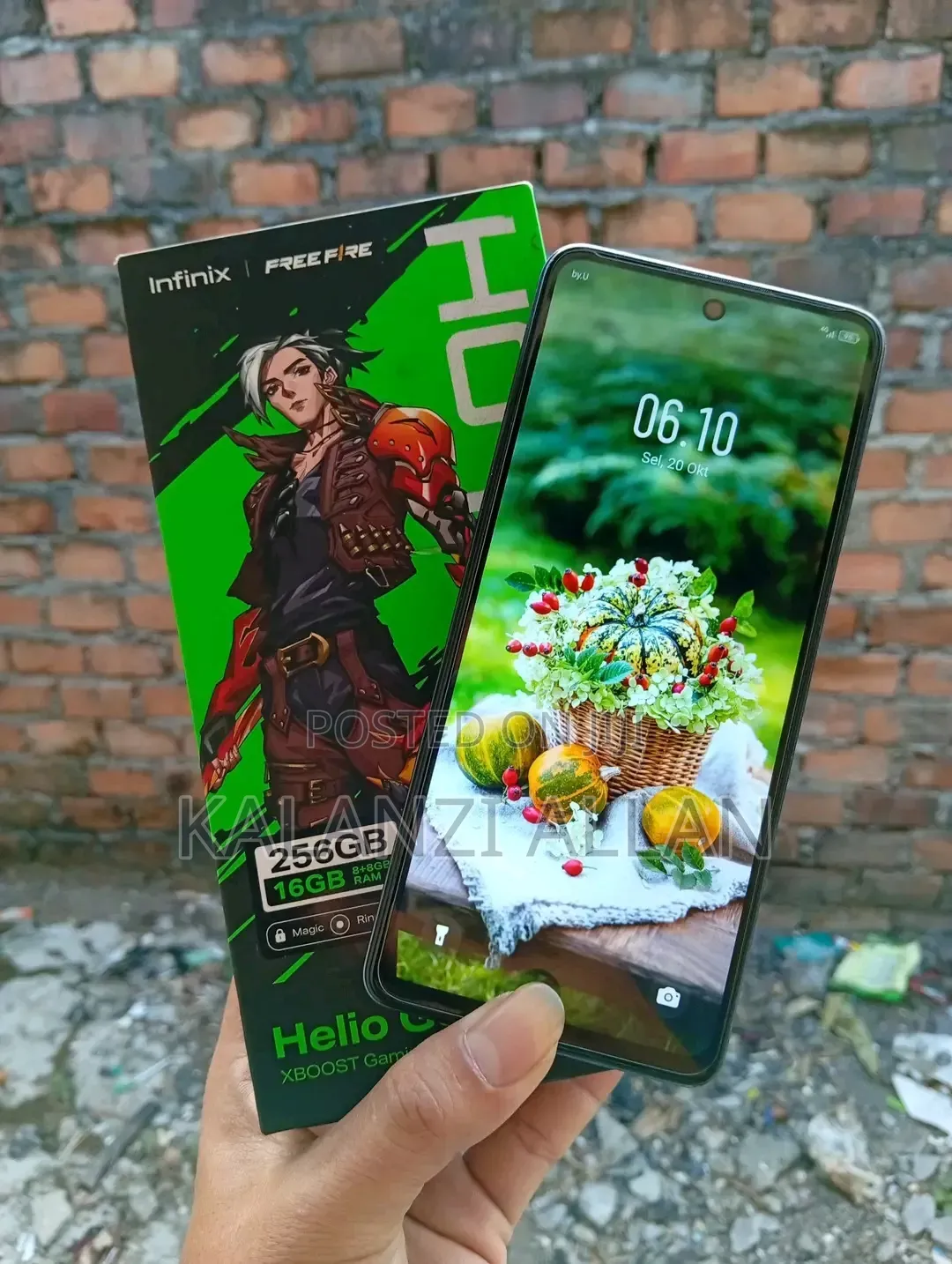 New Infinix Hot 40 Pro 256 GB Gold