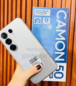 New Tecno Camon 50 Pro 256 GB Silver