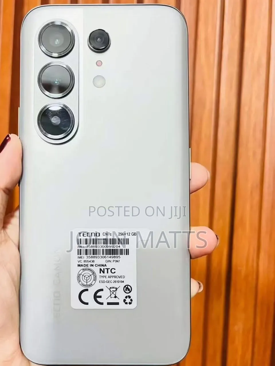 New Tecno Camon 50 Pro 256 GB Silver