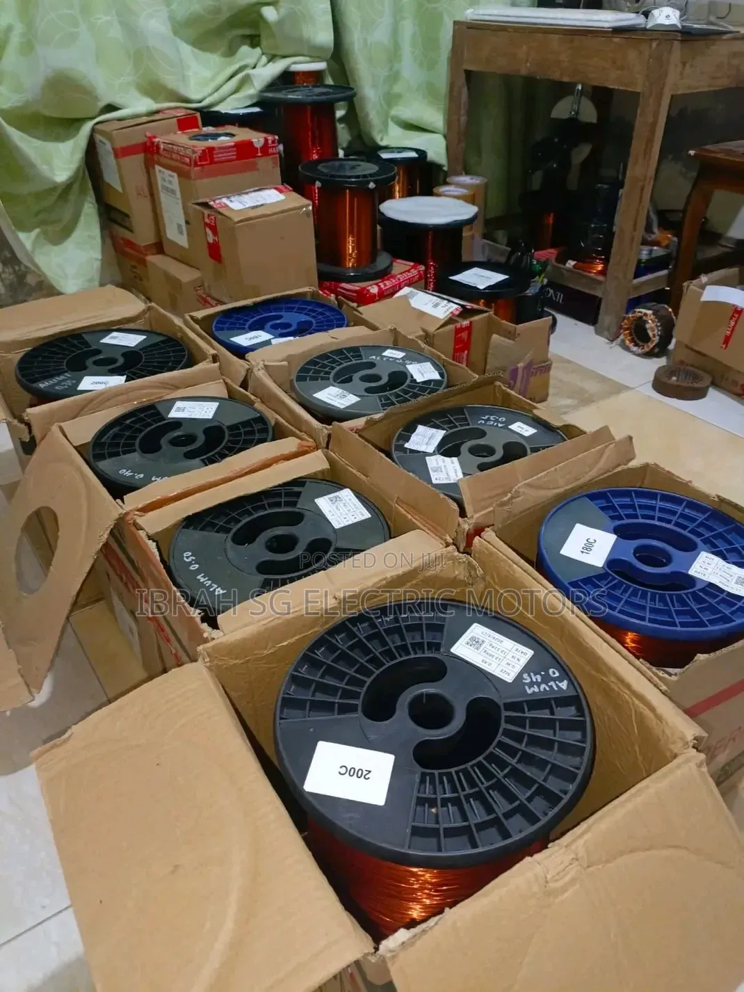 Copper Winding Wire Coil All Si
