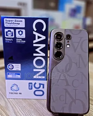 New Tecno Camon 50 Pro 256 GB Black