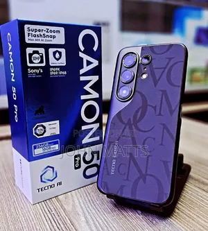 New Tecno Camon 50 Pro 256 GB Black