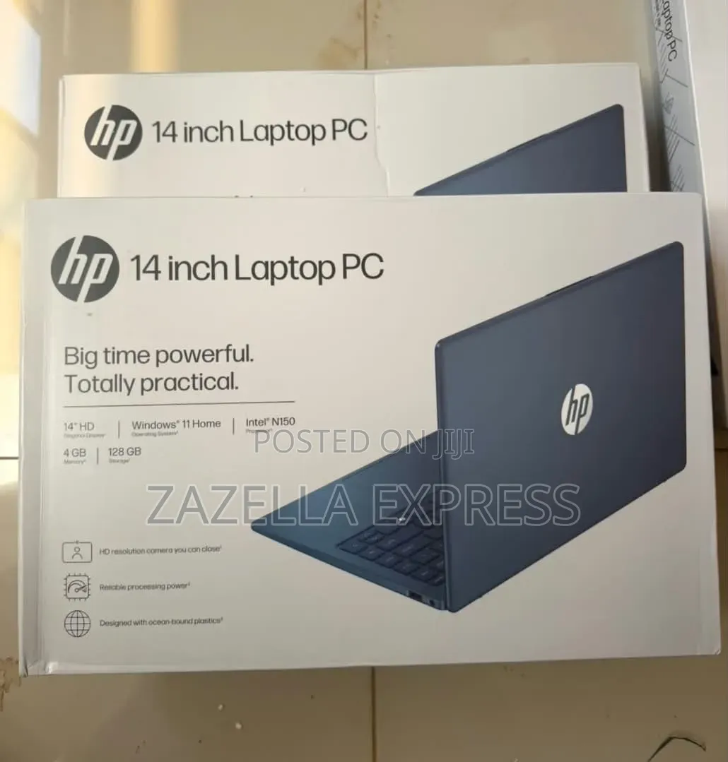 New Laptop HP 4GB SSD 128GB