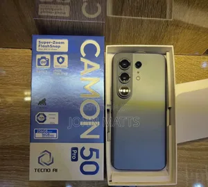 New Tecno Camon 50 Pro 256 GB Black