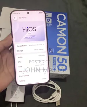 New Tecno Camon 50 Ultra 512 GB Silver
