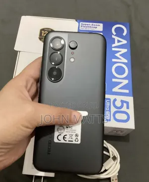 New Tecno Camon 50 Ultra 512 GB Black