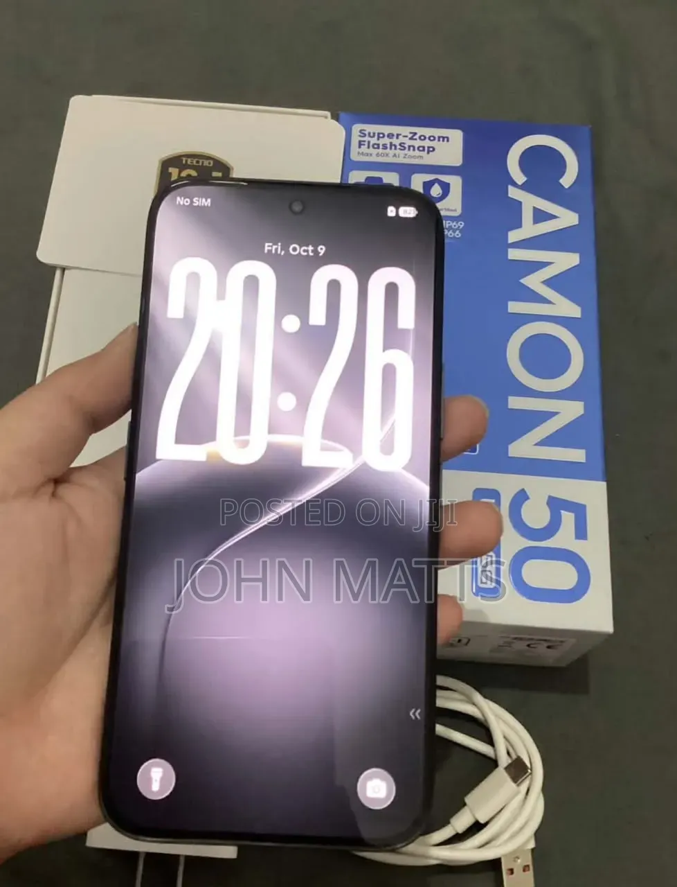 New Tecno Camon 50 Ultra 512 GB Black