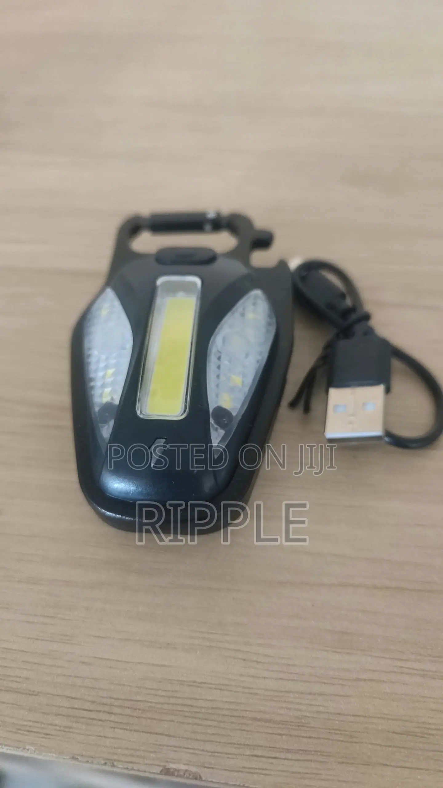 Rechargeable LED Safety Light – White & Red Warning Lamp